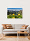 Mockup Photo art by Sascha Hoffmann-Wacker: mountain lake surrounded by flowers and meadows.