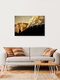 Mockup Köhler im Rauch: mystical scene with smoky forests in the Carpathians