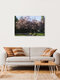 Mockup Photo art by Nadja Jacke: motion blur of a blooming cherry tree