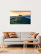 Mockup Photo art by Achim Thomae: Hohenzollern Castle at sunset, calm atmosphere.