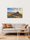 Mockup View of Fuerteventura's mountains with soft colors and a calm atmosphere