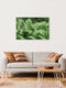 Mockup Blurred fern in soft colors, creating a calm atmosphere.