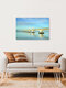 Mockup Photo art by Michael Valjak: Zeeland Bridge at dusk reflecting on calm waters