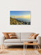 Mockup Fotokunst von Michael Valjak: Zeelandbrücke im goldenen Morgenlicht