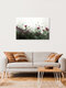 Mockup Photo art featuring delicate pink baby's breath flowers in soft bokeh tones.
