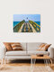 Mockup Photo art by Martin Wasilewski: old pier in Sassnitz by the Baltic Sea shore