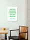 Mockup 'Any day without laughter is a wasted day - Charlie Chaplin' – Wall Art by Typo Art as Poster or Acrylic Glass Print
