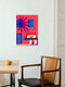 Mockup 'Ghost Bar Open' – Wall Art by Uma Gokhale as Poster or Acrylic Glass Print