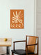 Mockup Wandbild 'Floopy Terracotta Potted Plant' – Kunst von Uma Gokhale als Poster oder Acrylglasbild