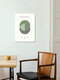 Mockup Wandbild 'Bauhaus Ausstellung 1923 Vintage Design Poster schwarz-beige-grün' – Kunst von Bauhaus Collection als Poster oder Acrylglasbild