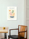 Mockup 'Matisse Papiers Découpés beige-rose-green' – Wall Art by Art Classics as Poster or Acrylic Glass Print