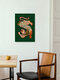 Mockup Wandbild 'Asian Tiger' – Kunst von Arty Guava als Poster oder Acrylglasbild