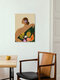 Mockup Wandbild 'Fruit Seller' – Kunst von Arty Guava als Poster oder Acrylglasbild