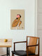 Mockup Wandbild 'Flower Tinted Glasses' – Kunst von Arty Guava als Poster oder Acrylglasbild