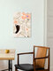 Mockup Wandbild 'Le Fleur' – Kunst von Arty Guava als Poster oder Acrylglasbild