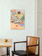 Mockup Wandbild 'Lazy Days' – Kunst von Arty Guava als Poster oder Acrylglasbild