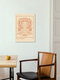 Mockup Wandbild 'Blossoming Line Art' – Kunst von Arty Guava als Poster oder Acrylglasbild