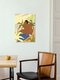 Mockup Wandbild 'Au Naturel' – Kunst von Arty Guava als Poster oder Acrylglasbild