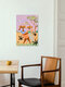 Mockup Wandbild 'Autumn Sisters' – Kunst von Arty Guava als Poster oder Acrylglasbild
