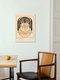 Mockup Wandbild 'Sun and Moon Line Art' – Kunst von Arty Guava als Poster oder Acrylglasbild