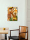 Mockup Wandbild 'Oops My Papaya' – Kunst von Arty Guava als Poster oder Acrylglasbild