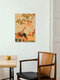 Mockup Wandbild 'Pair of Persimmons' – Kunst von Arty Guava als Poster oder Acrylglasbild
