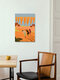 Mockup Wandbild 'Power of the three' – Kunst von Arty Guava als Poster oder Acrylglasbild