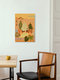 Mockup Wandbild 'Sway In The Breeze' – Kunst von Arty Guava als Poster oder Acrylglasbild