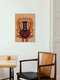 Mockup Wandbild 'Vase Blossom' – Kunst von Arty Guava als Poster oder Acrylglasbild
