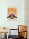 Mockup Wandbild 'Vase New Beginnings' – Kunst von Arty Guava als Poster oder Acrylglasbild