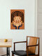 Mockup Wandbild 'Vase Sun and Moon' – Kunst von Arty Guava als Poster oder Acrylglasbild