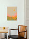Mockup Wandbild 'Wide Open Spaces' – Kunst von Arty Guava als Poster oder Acrylglasbild