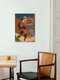 Mockup Wandbild 'Wild Rhythm' – Kunst von Arty Guava als Poster oder Acrylglasbild