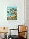 Mockup Wandbild 'Costa Rica' – Kunst von François Beutier als Poster oder Acrylglasbild