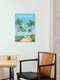 Mockup Wandbild 'Gualeloupe France Travel Poster Art Print' – Kunst von François Beutier als Poster oder Acrylglasbild