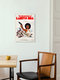 Mockup Illustration von David Redon: farbenfrohe Darstellung von Lauryn Hill in Retro-Stil