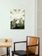 Mockup Wall art by Katherine Blower: playful ghost in a graveyard setting