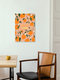 Mockup Colorful illustration by Jacky Eitzert featuring oranges and the good life.
