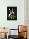 Mockup Illustration by Katherine Blower: delicate foxglove plant with a mysterious feel