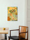 Mockup Wall art by Arty Guava: dreamy illustration in warm colors featuring feminine figures.