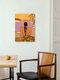 Mockup Wall art by Arty Guava: playful, feminine illustration in warm colors
