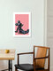 Mockup Wall art by Daniel Leo: relaxed scene with humorous characters