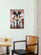 Mockup Wall art by Daniel Leo: funny illustration of Mickey Mouse with a Rolex.