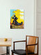 Mockup Wall art by Daniel Leo: colorful, funny illustration featuring Mickey theme