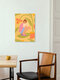Mockup Illustration by Lemon Fee: a female portrait surrounded by colorful flowers.