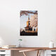 Mockup Photo art by Patrick Noack: Oberbaum Bridge surrounded by blooming cherry trees