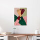Mockup Wandbild 'Pinky Swear Promise Love Friends Friendships' – Kunst von Uma Gokhale als Poster oder Acrylglasbild