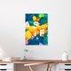 Mockup Wandbild 'As If | Typography Attitude Botanical Lemon Summer' – Kunst von Uma Gokhale als Poster oder Acrylglasbild
