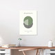 Mockup Wandbild 'Bauhaus Ausstellung 1923 Vintage Design Poster schwarz-beige-grün' – Kunst von Bauhaus Collection als Poster oder Acrylglasbild
