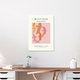 Mockup 'Matisse - The Cut Outs - Papiers Découpés Print beige-rose' – Wall Art by Art Classics as Poster or Acrylic Glass Print